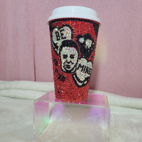 🔪BE MINE TRAVEL TUMBLER🩸 - Picture 3 of 4